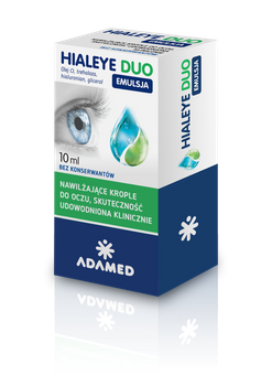 HIALEYE DUO Emulsja, preparat do oczu 10 ml