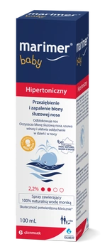 MARIMER BABY HIPERTONICZNY spray do nosa 100ml
