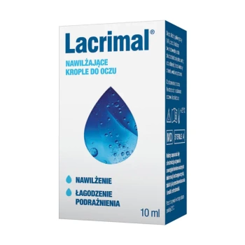 Lacrimal Krople do oczu nawilżające, 10ml
