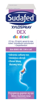 SUDAFED XYLOSPRAY DEX KIDS  aerozol do nosa 10 ml