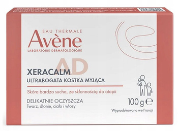 Avene XeraCalm A.D Kostka myjąca, 100 g
