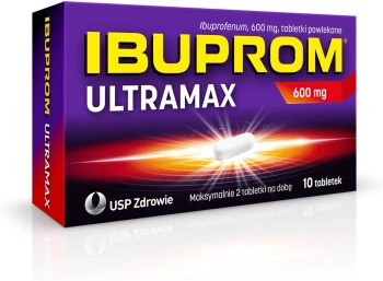 IBUPROM Ultramax 600 mg x 10 tabletek powlekanych