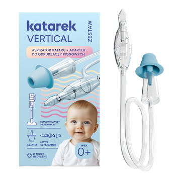 KATAREK VERTICAL Zestaw na katar do odkurzaczy pionowych (aspirator + adapter)