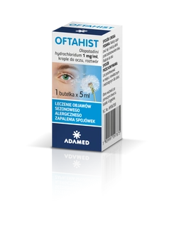 OFTAHIST krople do oczu 1mg/ml x 5ml