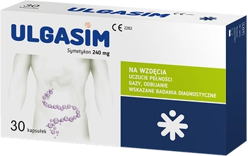 ULGASIM 240mg, 30 kapsułek