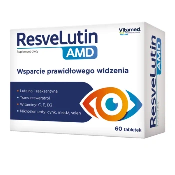 ResveLutin AMD, 60 tabletek