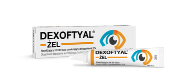 Dexoftyal® żel - nawilżający żel do oczu, 10g