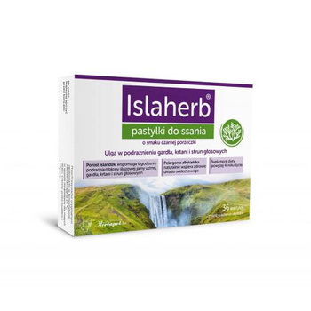 Islaherb pastylki do ssania 36 pastylek 
