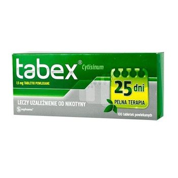 TABEX 1,5 mg  100 tabletek powlekanych