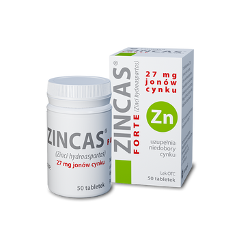Zincas Forte, 50 tabletek