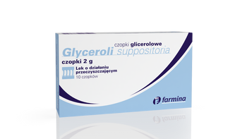 CZOPKI GLICEROLOWE Glyceroli Suppositoria 2 g x 10 czopków