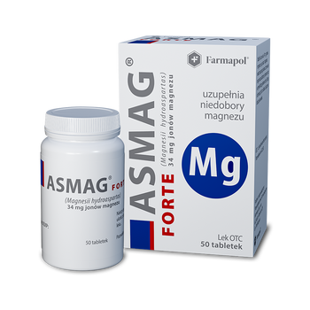 Asmag Forte, 50 tabletek