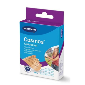 Plastry Cosmos Universal wodoodporne, 40 sztuk