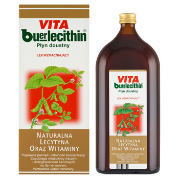 VITA BUERLECITHIN płyn doustny, 1000 ml