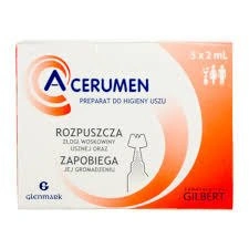 A-CERUMEN Preparat do higieny uszu 2ml x 5 sztuk