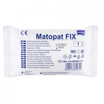 Matopat Fix Temblak Chusta trójkątna bawełniana