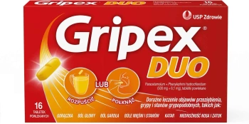 GRIPEX Duo, 16 tabletek