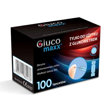 Glucomaxx Lanety do nakłuwaczy, 100 sztuk