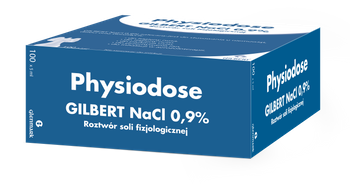 GILBERT - Natrium Chloratum (sól fizjologiczna) 0,9% - ampułki 5 ml , 100 sztuk