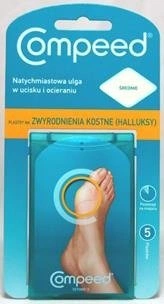 COMPEED Plastry na halluksy x 5 sztuk