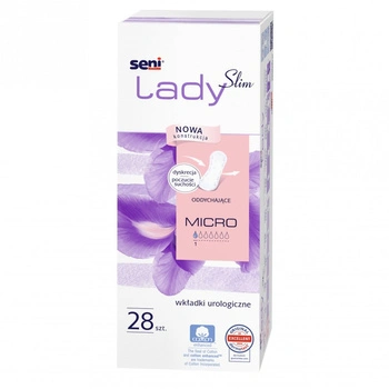 Seni Lady Slim Micro Wkładki urologiczne, 28 sztuk