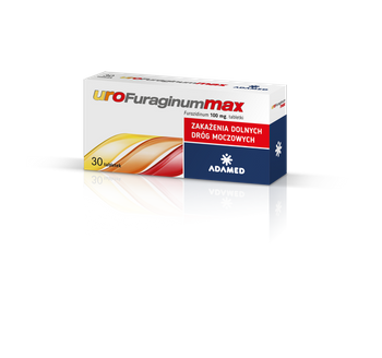 UROFURAGINUM MAX 100 mg, 30 tabletek