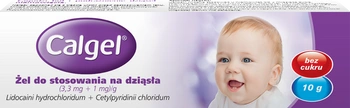 CALGEL żel do stosowania na dziąsła 10 g