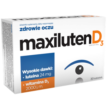 Maxiluten D3, 30 tabletek