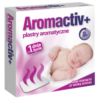 Aromactiv Plastry aromatyczne, 5 sztuk