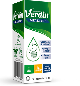 Verdin Fast Expert krople, 30 ml