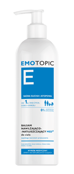 EMOTOPIC Balsam nawilżająco-natłuszczający MED+ do ciała - do codziennego stosowania, 400 ml