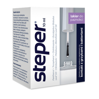 Steper Lakier do paznokci, 10 ml 
