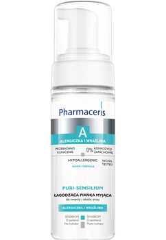Pharmaceris A Puri-Sensilium Łagodząca pianka myjąca do twarzy i okolic oczu, 150 ml
