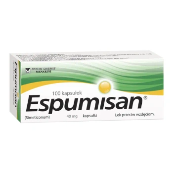 ESPUMISAN 40 mg, 100 kapsułek