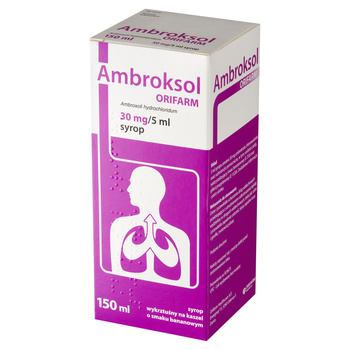 Ambroksol Orifarm syrop 0,03 g/5ml, 150 ml