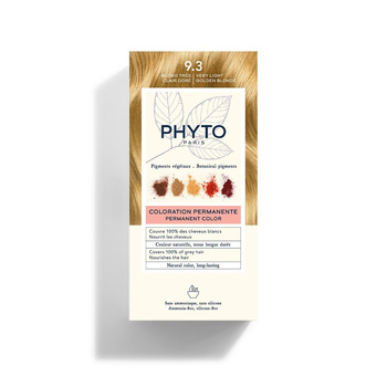 PHYTO COLOR 9.3 Farba do włosów, Bardzo Jasny Złoty Blond