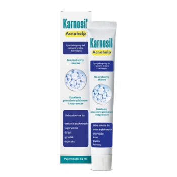 KARNOSIL ACNOHELP Żel specjalistyczny z jonami srebra, 50ml
