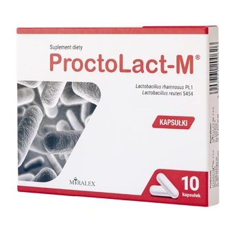ProctoLact-M Probiotyk proktologiczny, 10 kapsułek