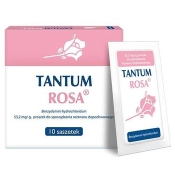 TANTUM ROSA proszek, 10 saszetek