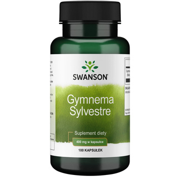 Swanson Gymnema Sylvestre 400 mg, 100 kapsułek
