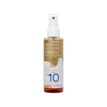 Korres Aegean Bronze Brązujący olejek do ciała SPF10, 150 ml