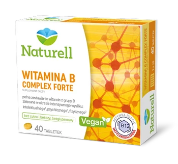 NATURELL Witamina B complex forte, 40 tabletek