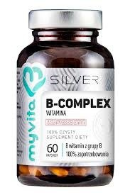 MYVITA SILVER B-COMPLEX 100% x 60 kapsułek
