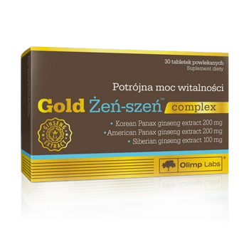 OLIMP Gold Żeń-szeń complex, tabletki powlekane, 30 sztuk