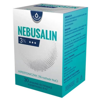 Nebusalin 3% Roztwór do inhalacji, 30 ampułek po 4 ml