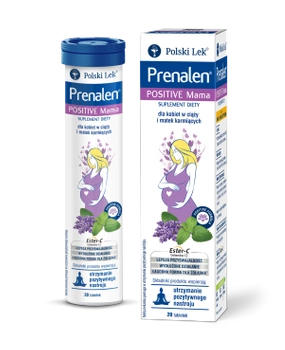 PRENALEN Positive Mama, 20 tabletek musujących