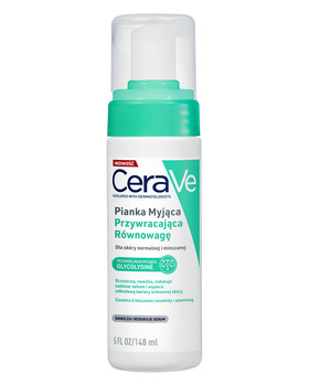 CeraVe Pianka przywracająca równowagę, 148 ml