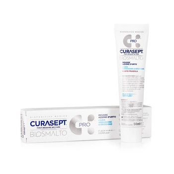 Curasept Biosmalto Protection Mus truskawkowy do remineralizacji zębów, 50 ml