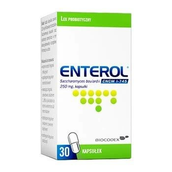 ENTEROL 250 mg x 30 kapsułek