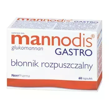 Mannodis GASTRO kapsułki twarde 500mg, 60 sztuk 